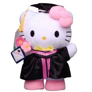 Hello kitty graduation plush